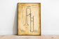 Slide Trombone Patent Print| Framed Art Print - MAIA HOMES