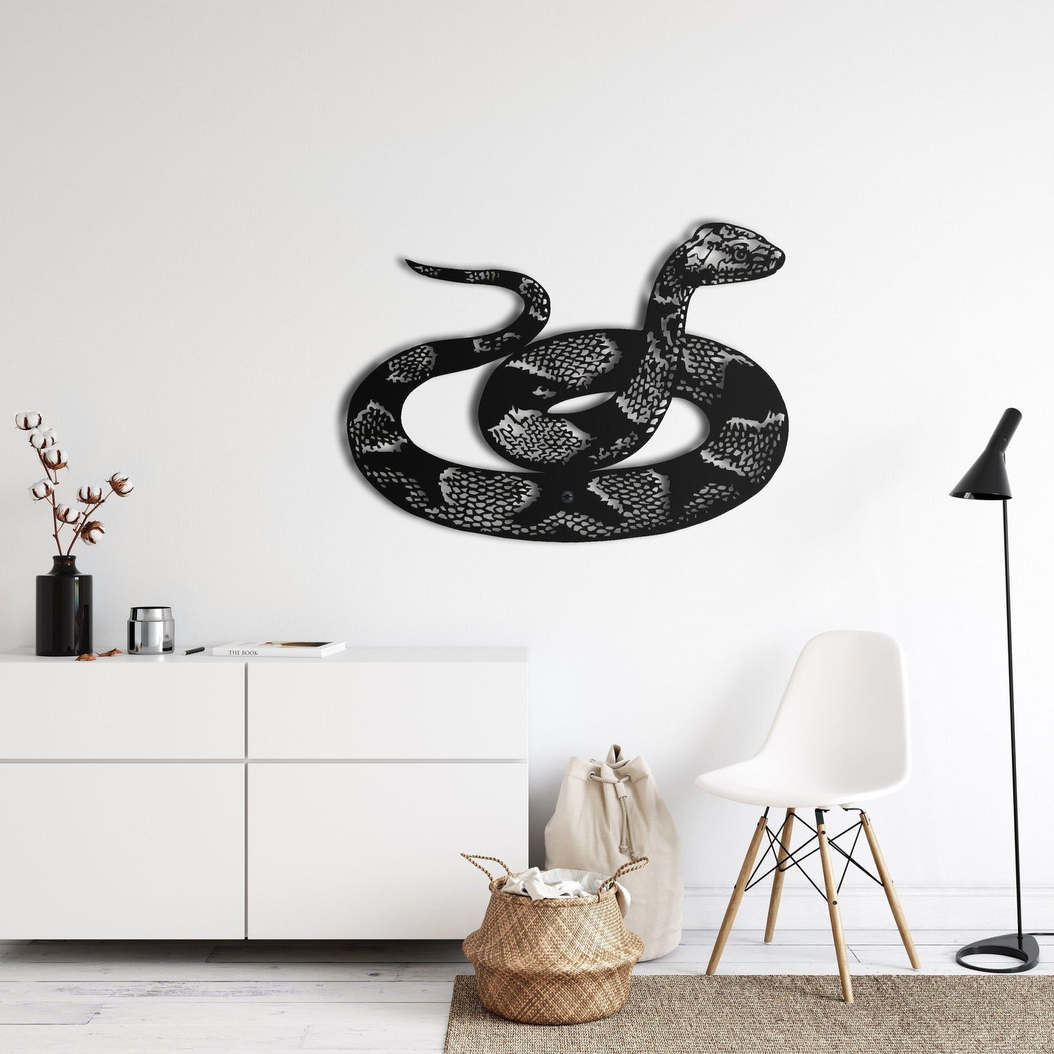 Snake Metal Wall Art