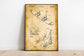 Snowboard Patent Print| Framed Art Print - MAIA HOMES