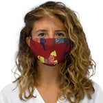 Snug-Fit Jumping Horses Face Mask