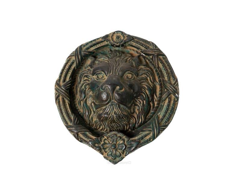 Solid Brass Classic Lion Head Door Knocker