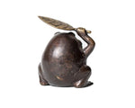 Solid Brass Frog Figurine