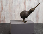 Solid Brass Kiwi Miniature Figurine