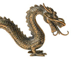 Solid Brass Majestic Dragon Sculpture