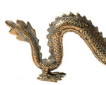 Solid Brass Majestic Dragon Sculpture POLISHED BRASS