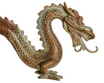 Solid Brass Majestic Dragon Sculpture