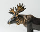 Solid Brass Miniature Reindeer Figurine - MAIA HOMES