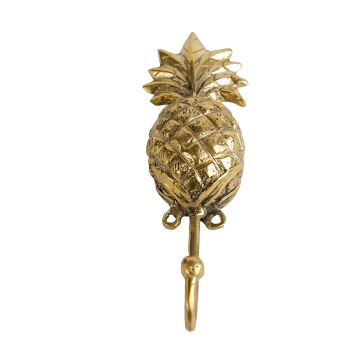 Solid Brass Pineapple Wall Hook