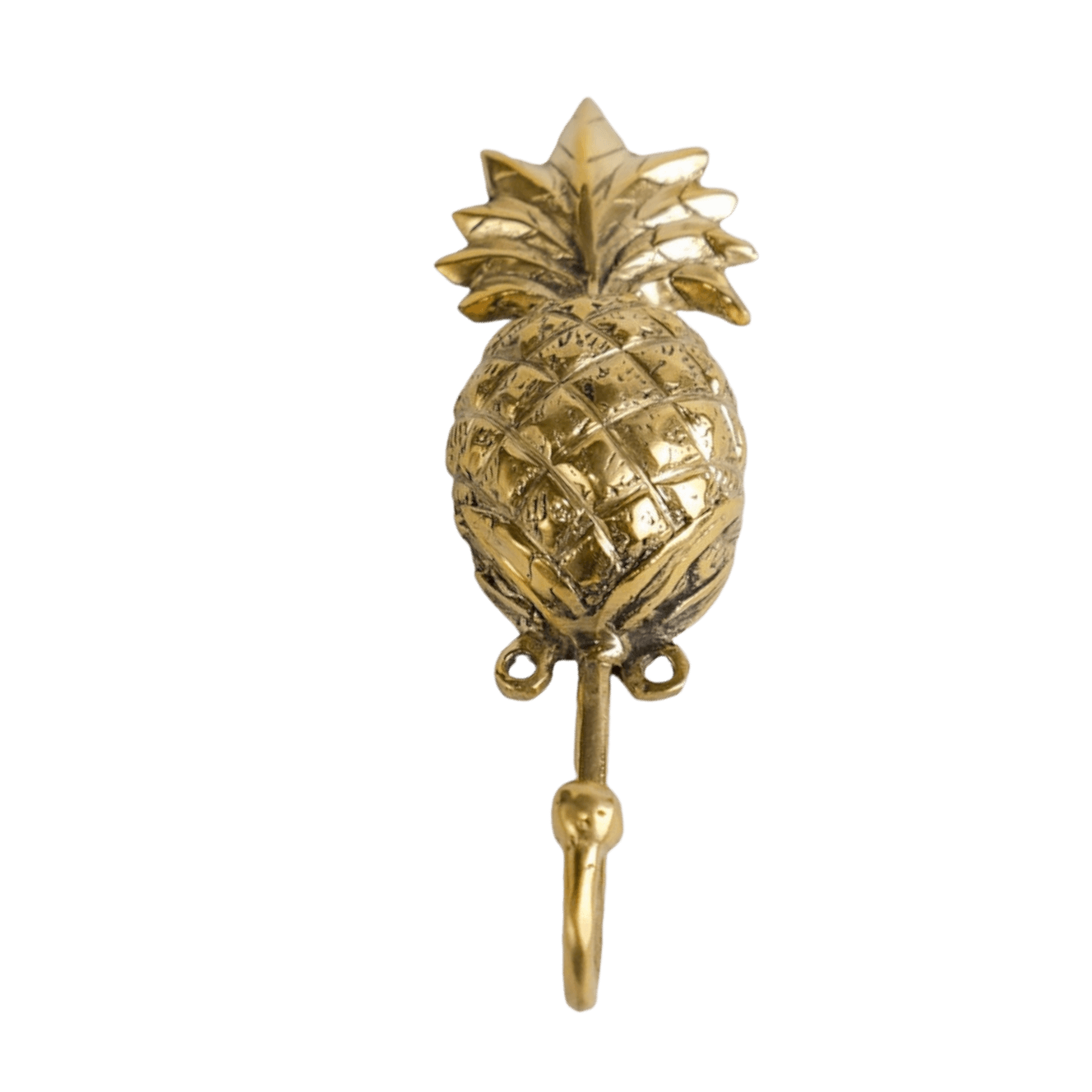 Solid Brass Pineapple Wall Hook