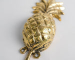 Solid Brass Pineapple Wall Hook