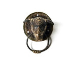 Solid Brass Royal Pig Door Knocker