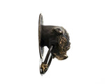 Solid Brass Royal Pig Door Knocker