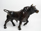 Solid Brass Running Bull Figurine Statue - MAIA HOMES