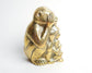 Solid Brass See No Evil Hear No Evil Monkey Figurine - MAIA HOMES