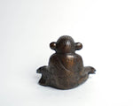 Solid Brass Yoga Monkey Figurine