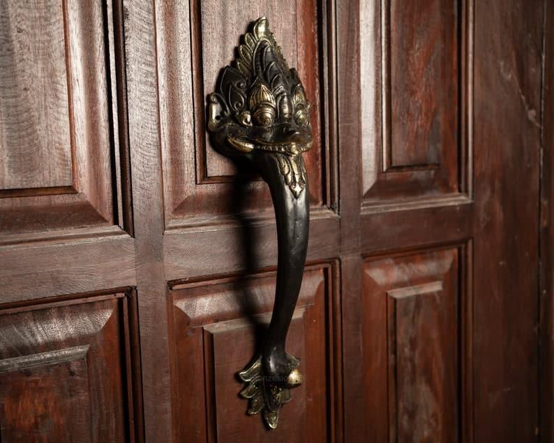 Solid Bronze Barong Door Handle