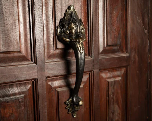 Solid Bronze Barong Door Handle - MAIA HOMES