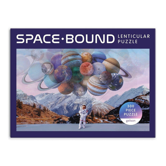 Space Bound 300 Piece Lenticular Jigsaw Puzzle - MAIA HOMES