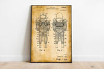 Space Patent Print| Framed Art Print