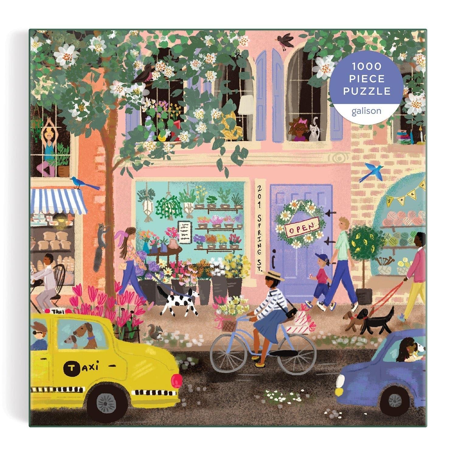 Spring Street 1000 Piece Jigsaw Puzzle