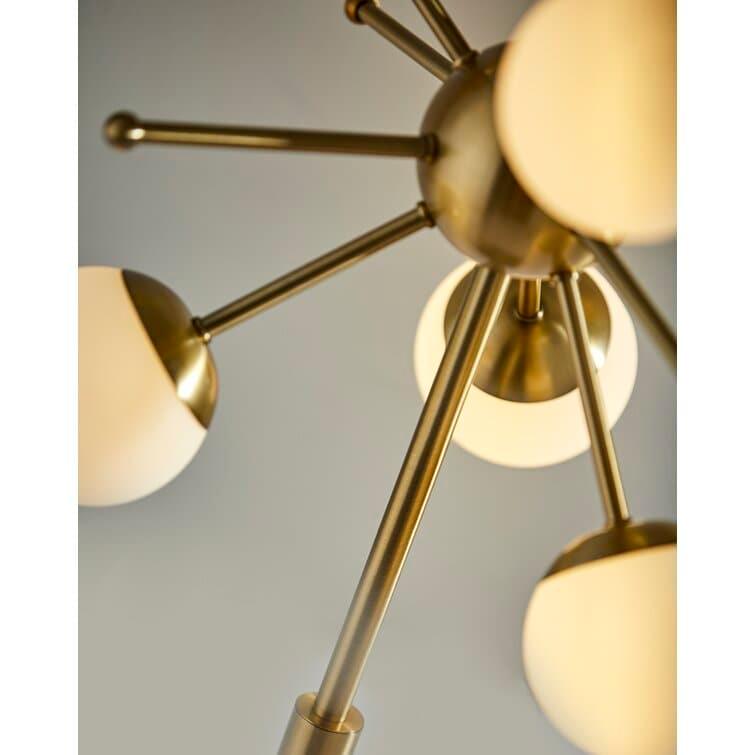 Sputnik Black and White Table Lamp