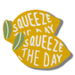 Squeeze the Day Yellow Lemon Shaped Entrance Door Mat - MAIA HOMES