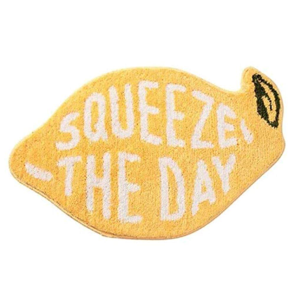 Squeeze Your Day Lemon Bathmat