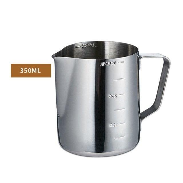 Stainless Steel Milk Pitcher Cup 350ml sliver