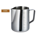 Stainless Steel Milk Pitcher Cup 550ml sliver