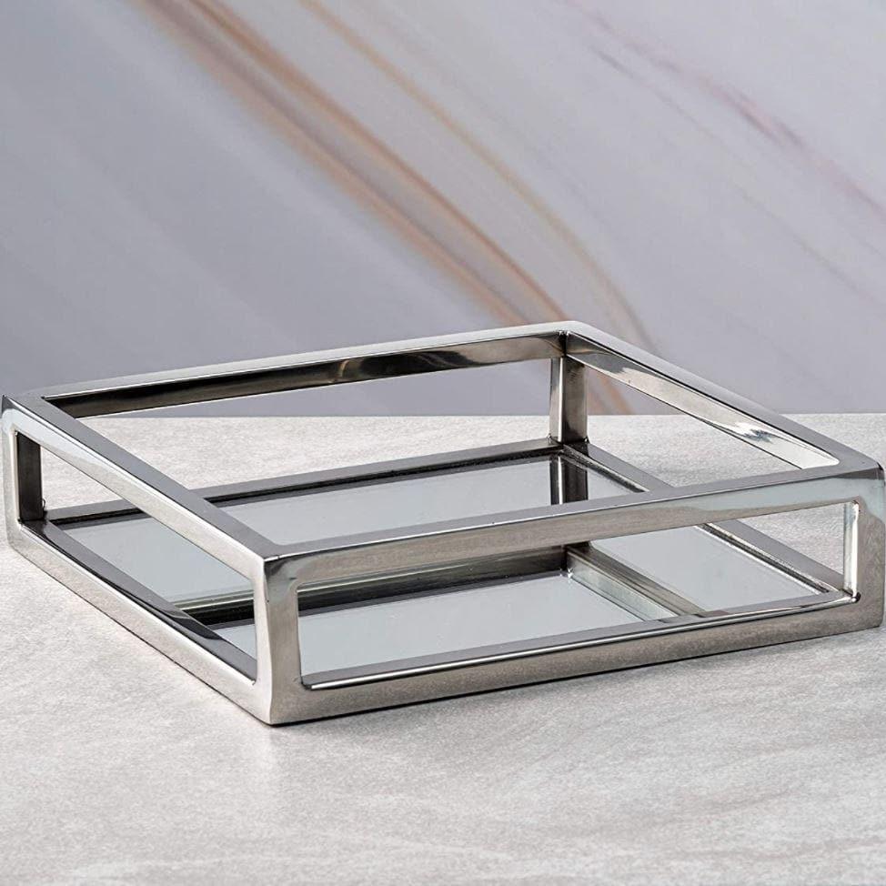 Stainless Steel Square Vanity Tray