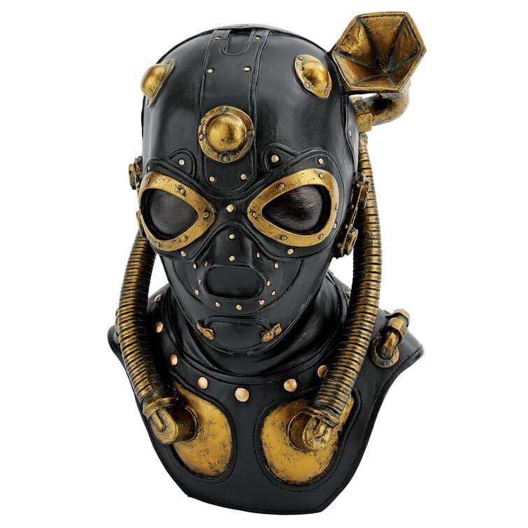 Steampunk Apocalypse Gas Mask Sculpture Default Title