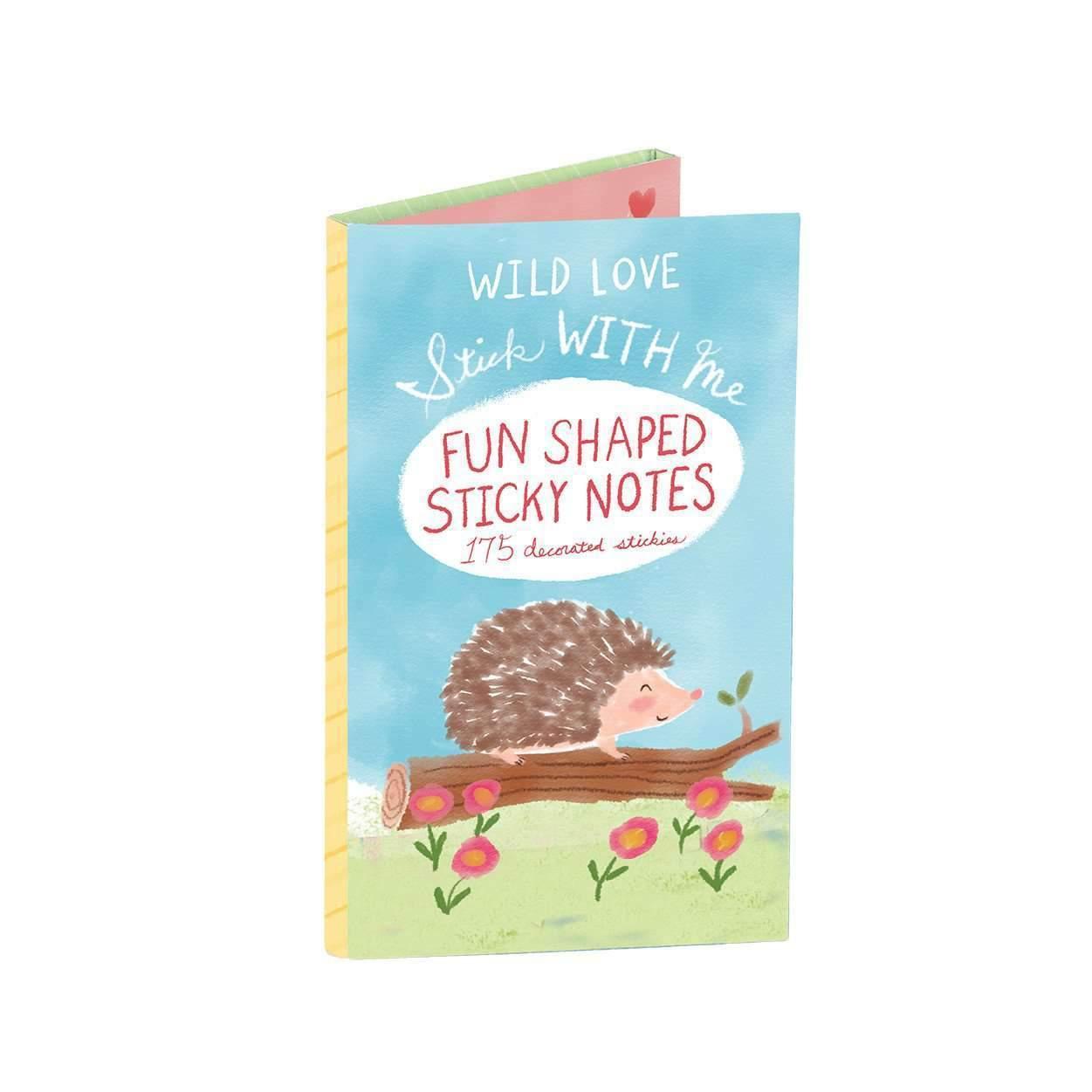 Stick with Me / Wild Love Shaped Sticky Notes