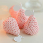 Strawberry Aromatherapy Candles - Set of 4