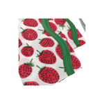 Strawberry Hand Block Printed Cotton Napkins