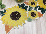 Sunflower Beaded Table Runner