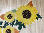 Sunflower Beaded Table Runner