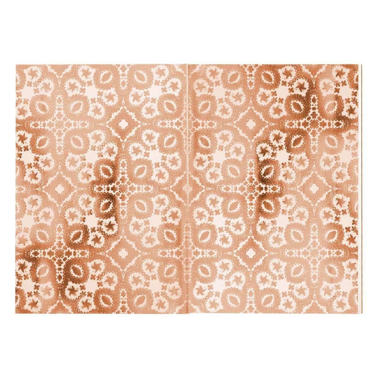 Sunset Copper Embossed Paseo Notebooks