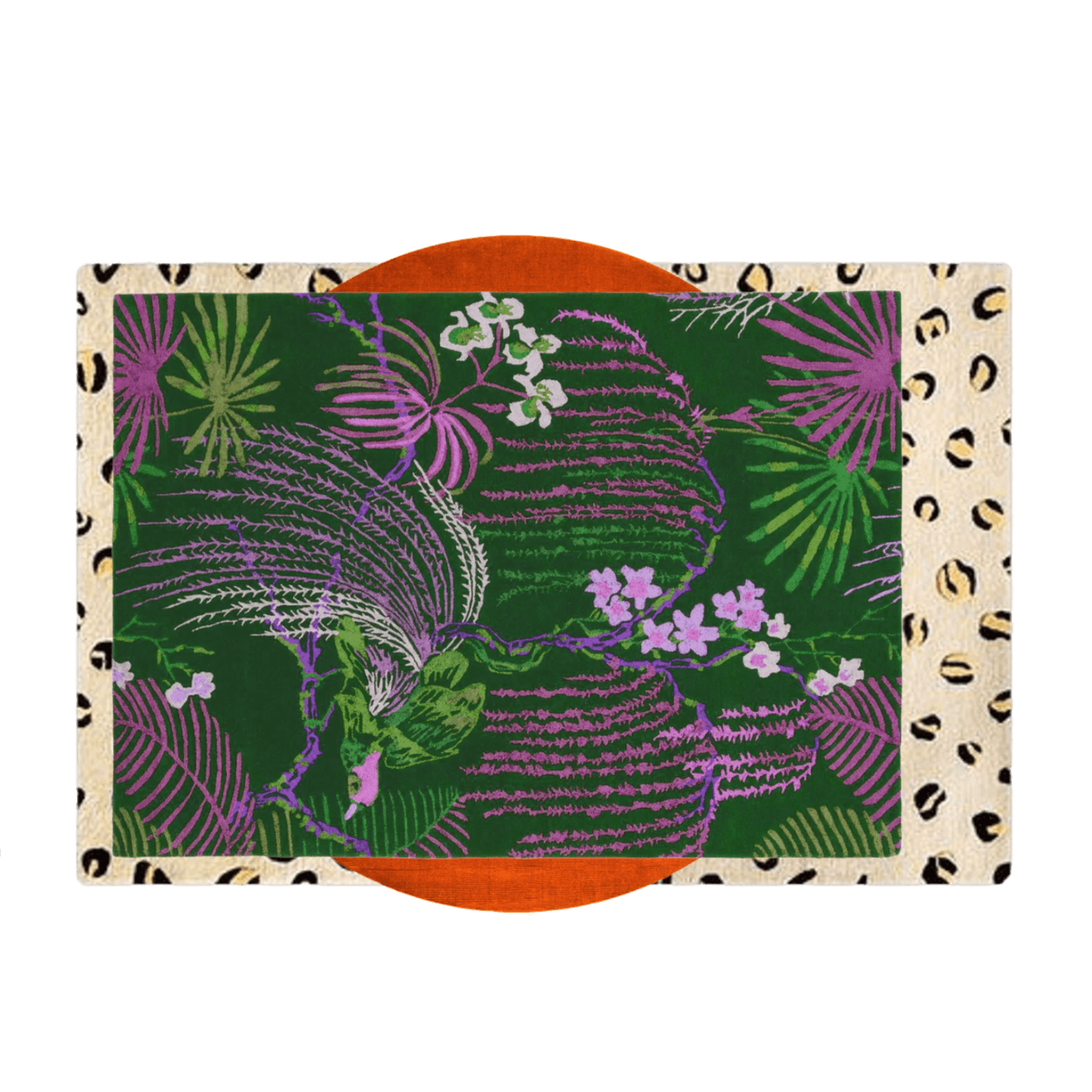 Sunset in the Jungle Hand Tufted Wool Rug - MAIA HOMES