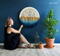 Sunset Round Large Circular Wall Hanging - MAIA HOMES