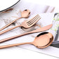 Sunshine Cutlery Set 24 pcs Polished Steel - MAIA HOMES
