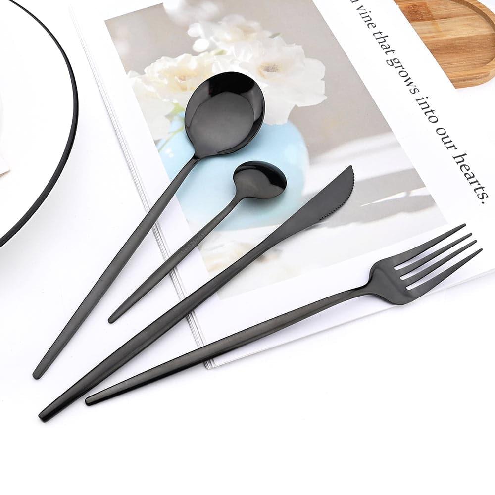 Sunshine Cutlery Set 24 pcs Polished Steel