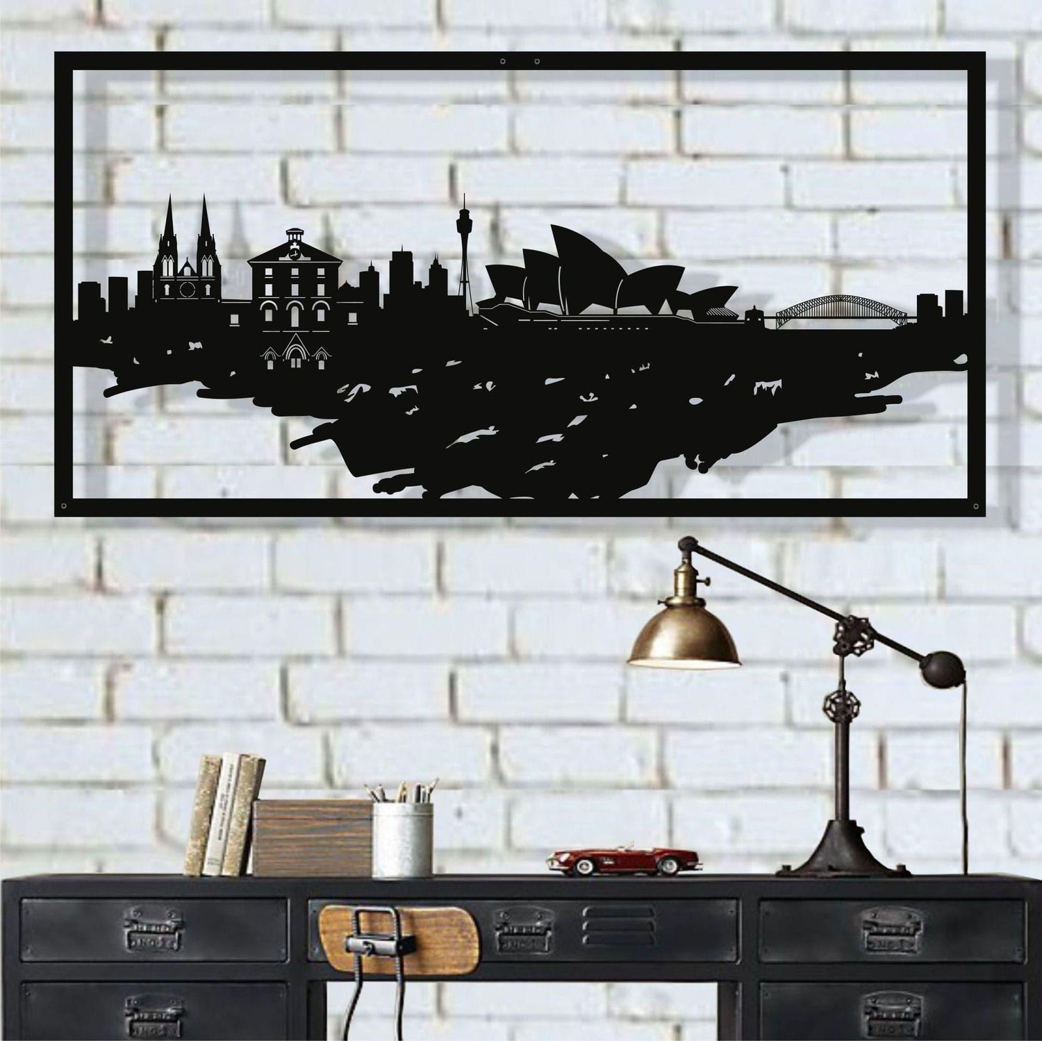 Sydney Skyline Metal Wall Art