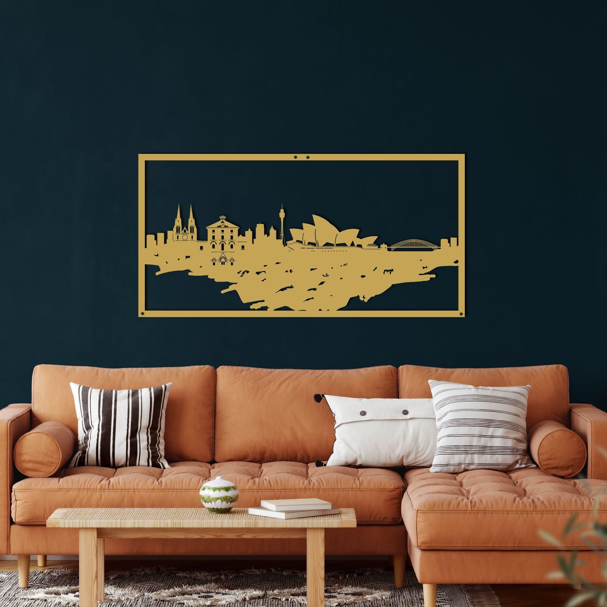 Sydney Skyline Metal Wall Art