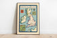 The Booklovers Map of the British Isles 1927| Britain Old Map Wall Print - MAIA HOMES