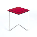 The Diamond Crystal Table | Award-winning Design Cherry Red Stainless