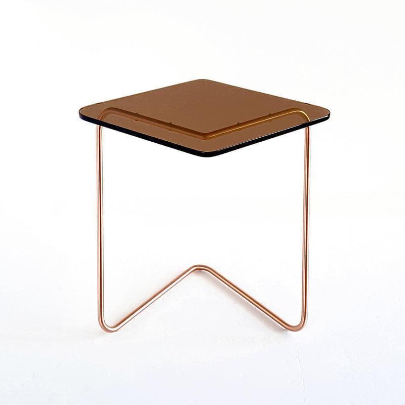 The Diamond Crystal Table | Award-winning Design Brown Copper