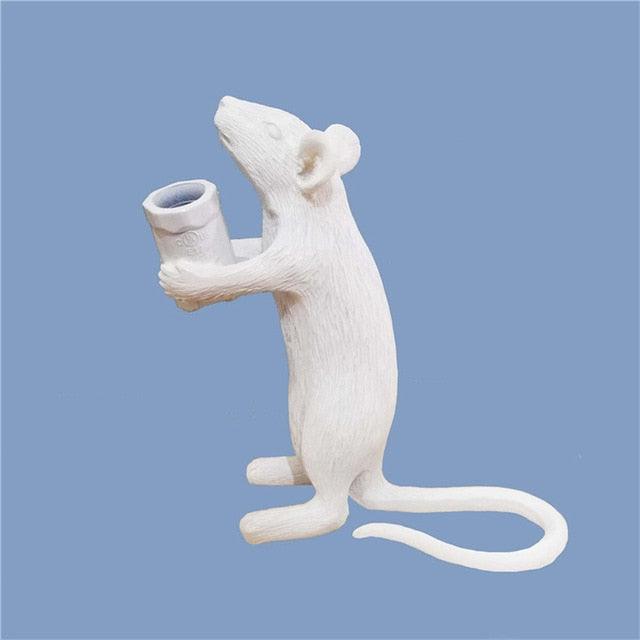 The Mini Mice Lamp Stand-Up White