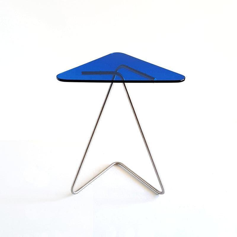 The Triangle Crystal Table | Award-winning Design Navy Stainless