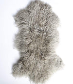 Tibetan Lambskin Hide pelt Rug