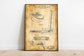 Toilet Seat Patent Print| Framed Art Print - MAIA HOMES